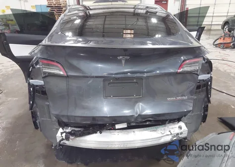 2020 Tesla Model Y Long Range Dual Motor All-Wheel Drive/Performance Dual Motor All-Wheel Drive из США, поврежденный, VIN 5YJYGDEF0LF034402